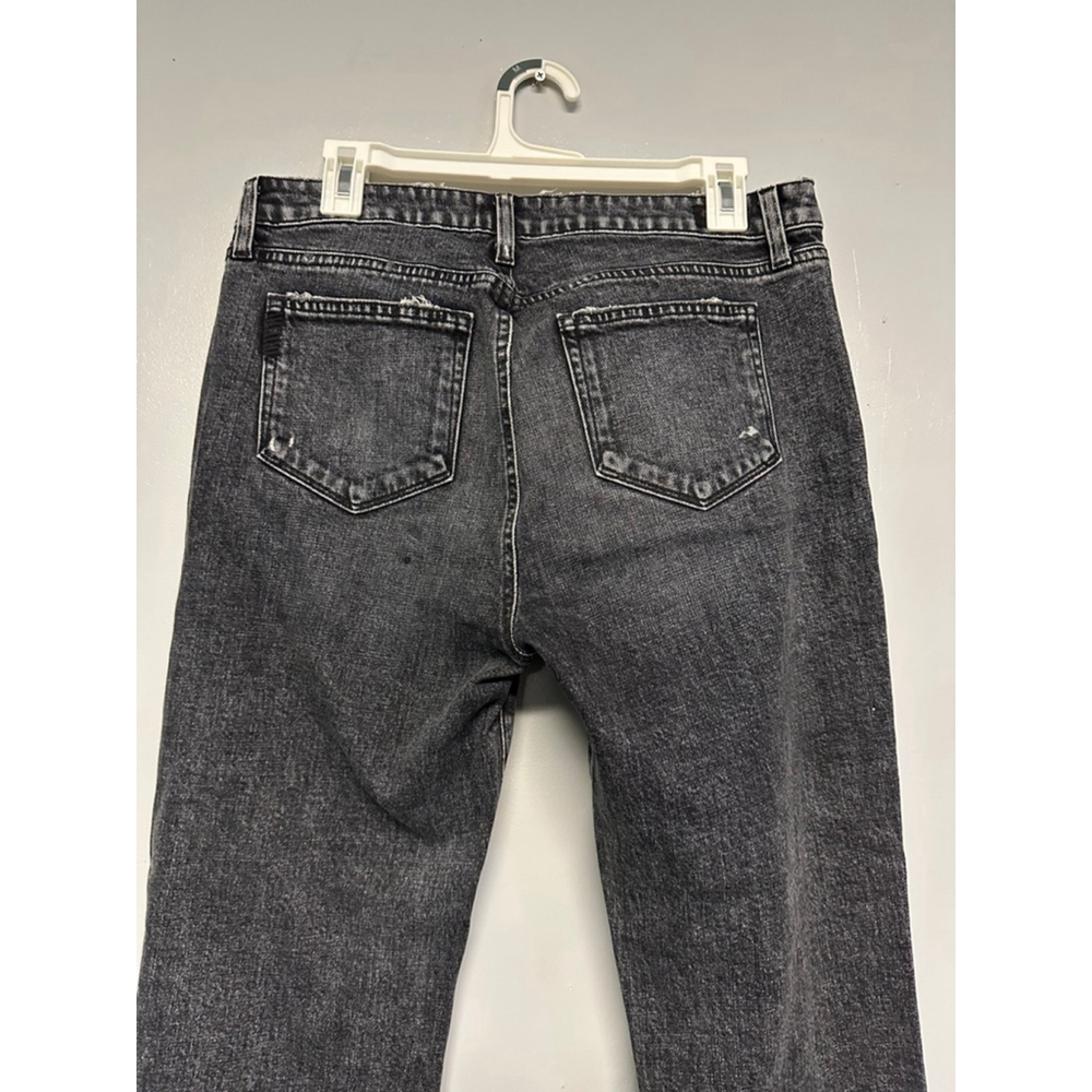 Women's PAIGE Noella Straight Leg Jeans in Black, Size 29 (33x28) - Picture 8 of 10
